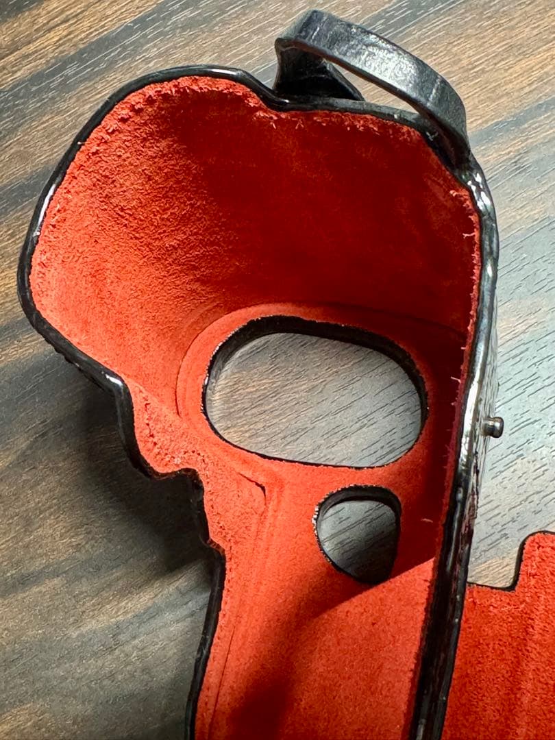 ライカ SL-2用 イタリア Luigi 特注クロコ革カメラケースストラップ