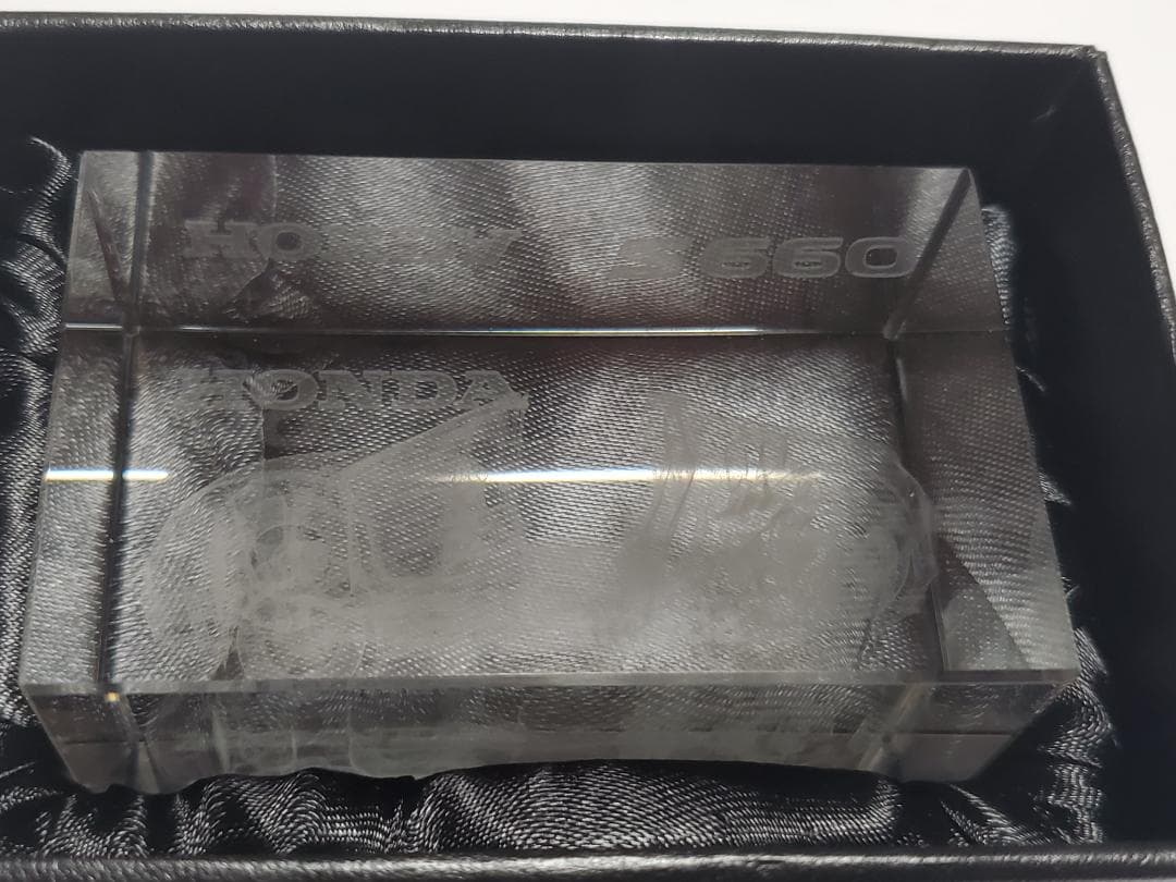 ニ*ク様 ☆★　ホンダ太陽製作　予約新車購入者　S660 3Dクリスタル　★☆