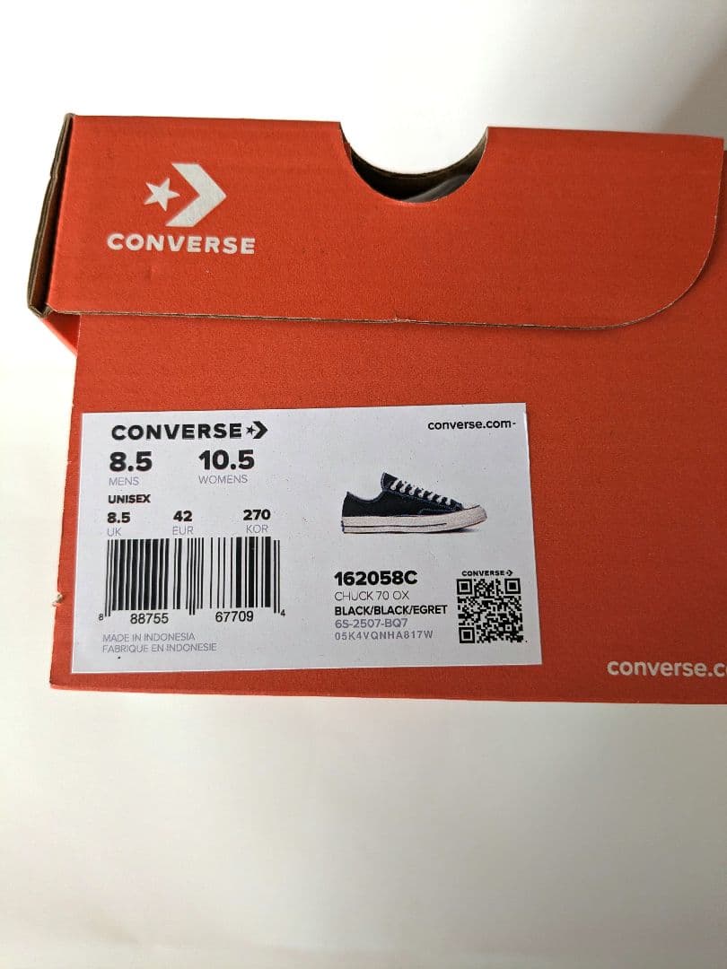 コンバース チャックテイラー CT70 新品未使用 27cm
