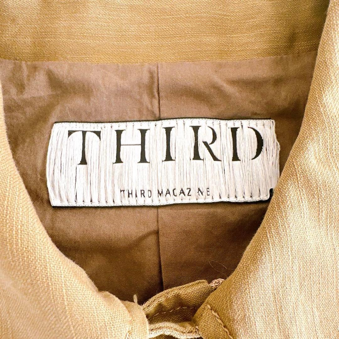 THIRD MAGAZINE サードマガジン ムラ糸 ミリタリー ジャケット