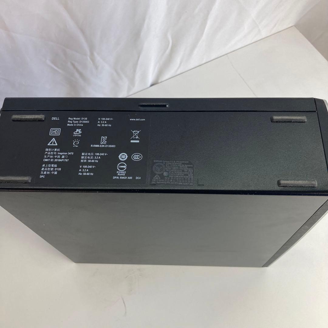 中古 DELL INSPIRON 3470 デスクトップPC Core i3