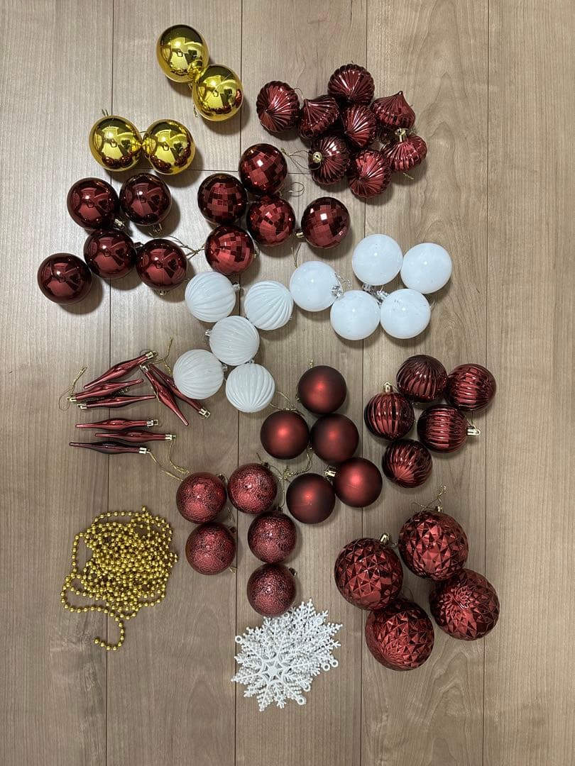 アルザスクリスマスツリー 120cm 専用収納ケース・オーナメント・足元かくし付