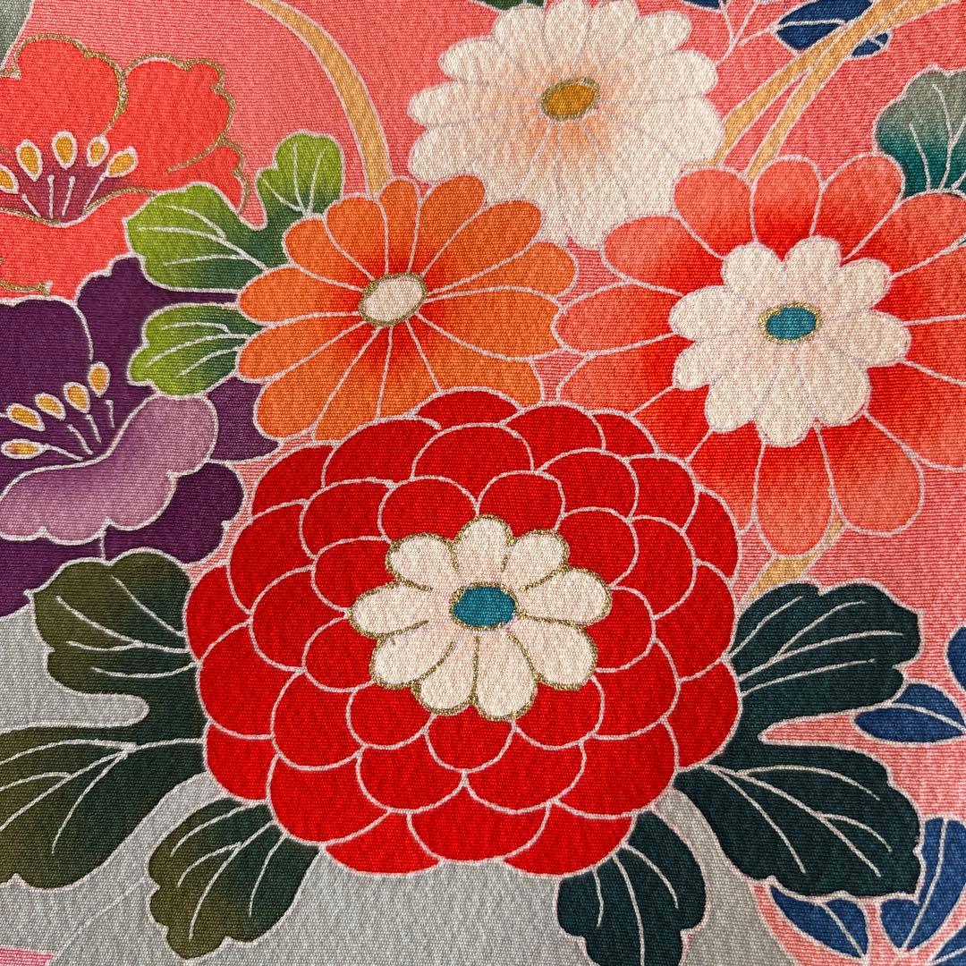 七五三　三歳　正絹着物長襦袢 六点セット　美品