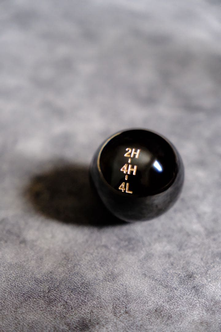 ジムニー JB64/JB74 漆トランスファーノブ(45mm艶茶)