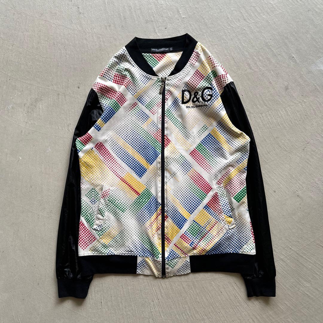 ジャケット・アウター 00s d&g dolce&gabbana multi color nylon