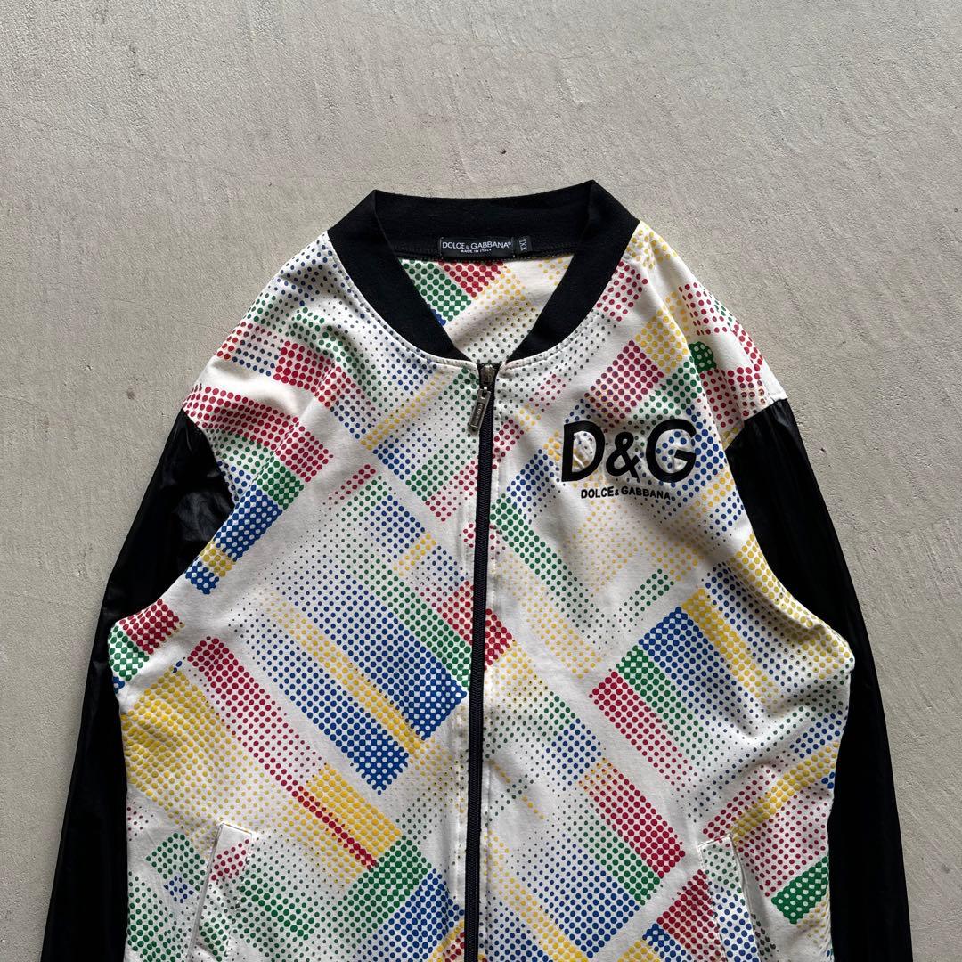ジャケット・アウター 00s d&g dolce&gabbana multi color nylon