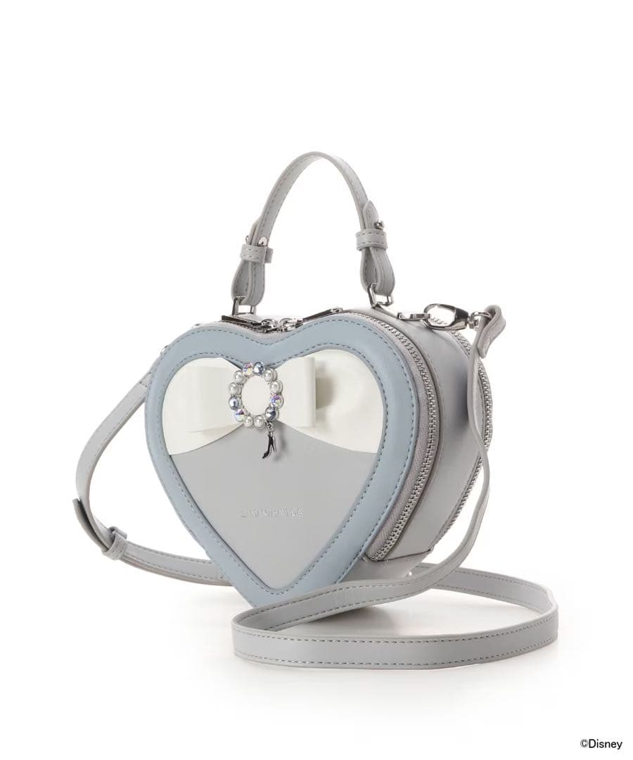 『シンデレラ』コレクション ハート型ショルダーバッグ