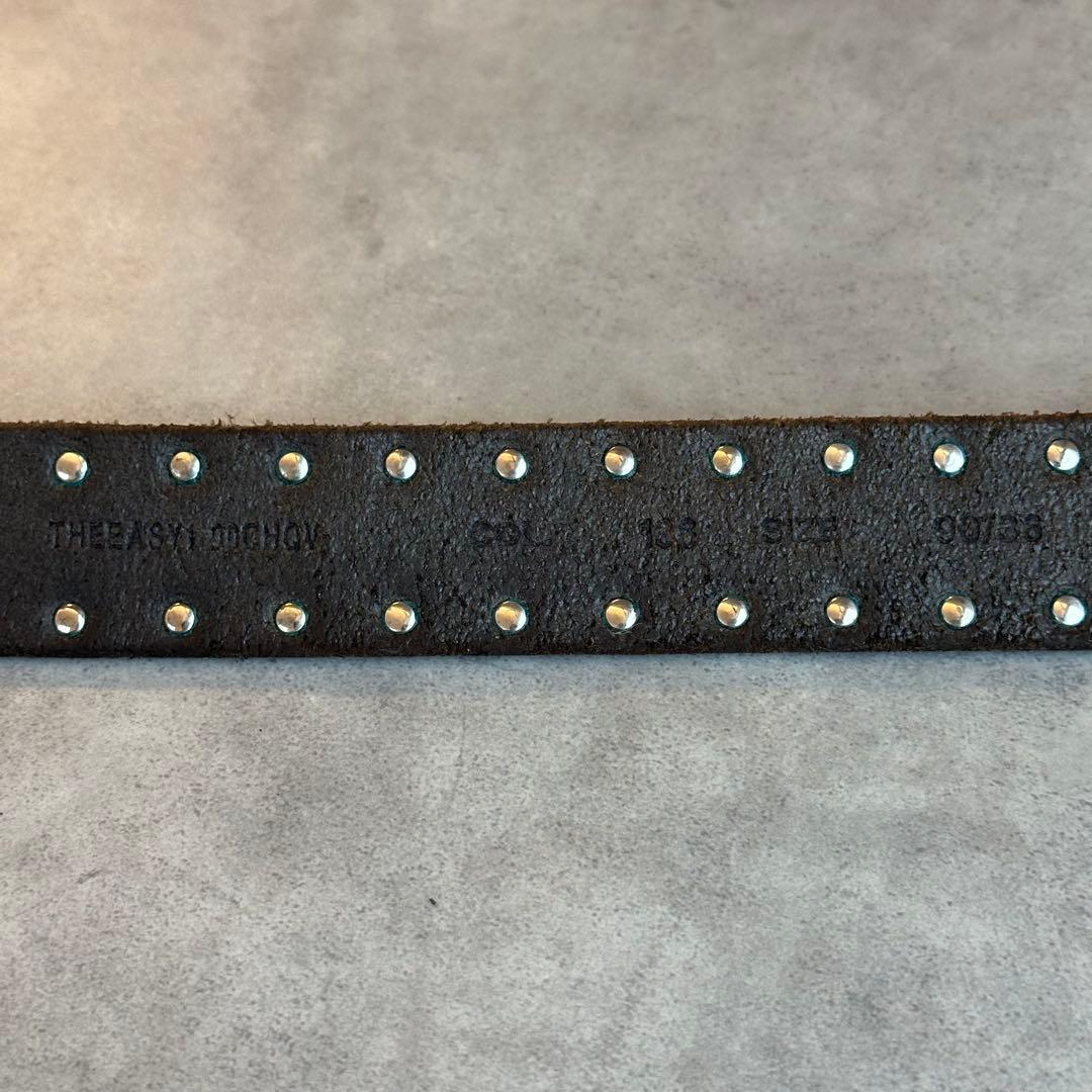 小物 archive DIESEL Rock Studs Leather belt
