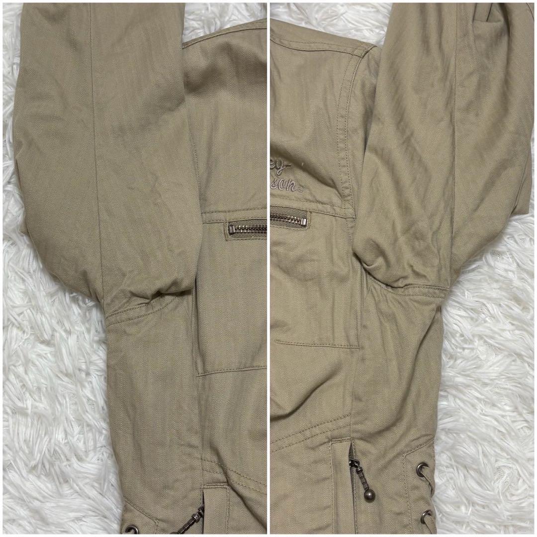 ◎ハーレーダビットソン 3way ビッグロゴ 刺繍 フード付き アメリカン 1