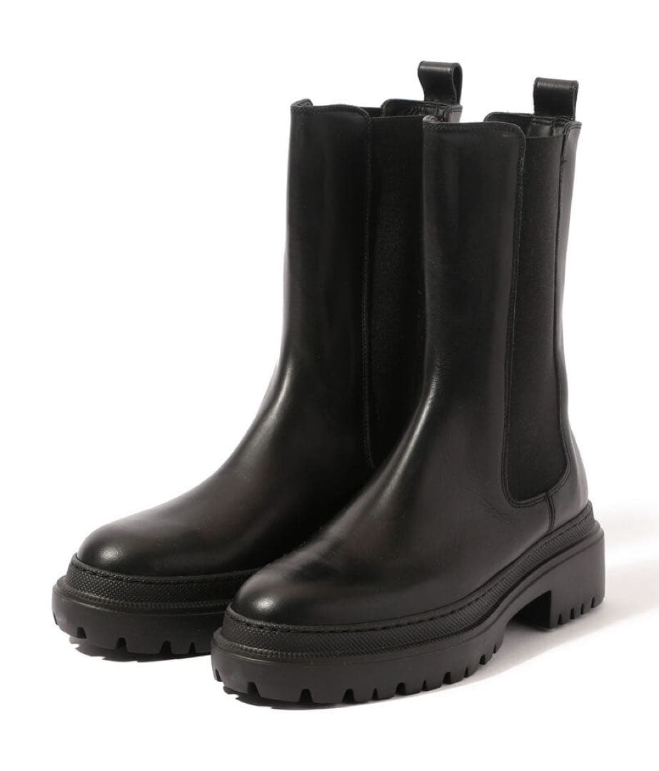 TOMORROWLAND ライトラバーソール サイドゴアブーツ