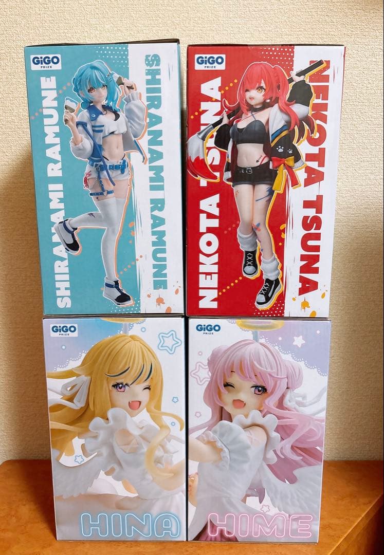 ぶいすぽ HIME HINA スケール フィギュア GIGO限定 4体セット