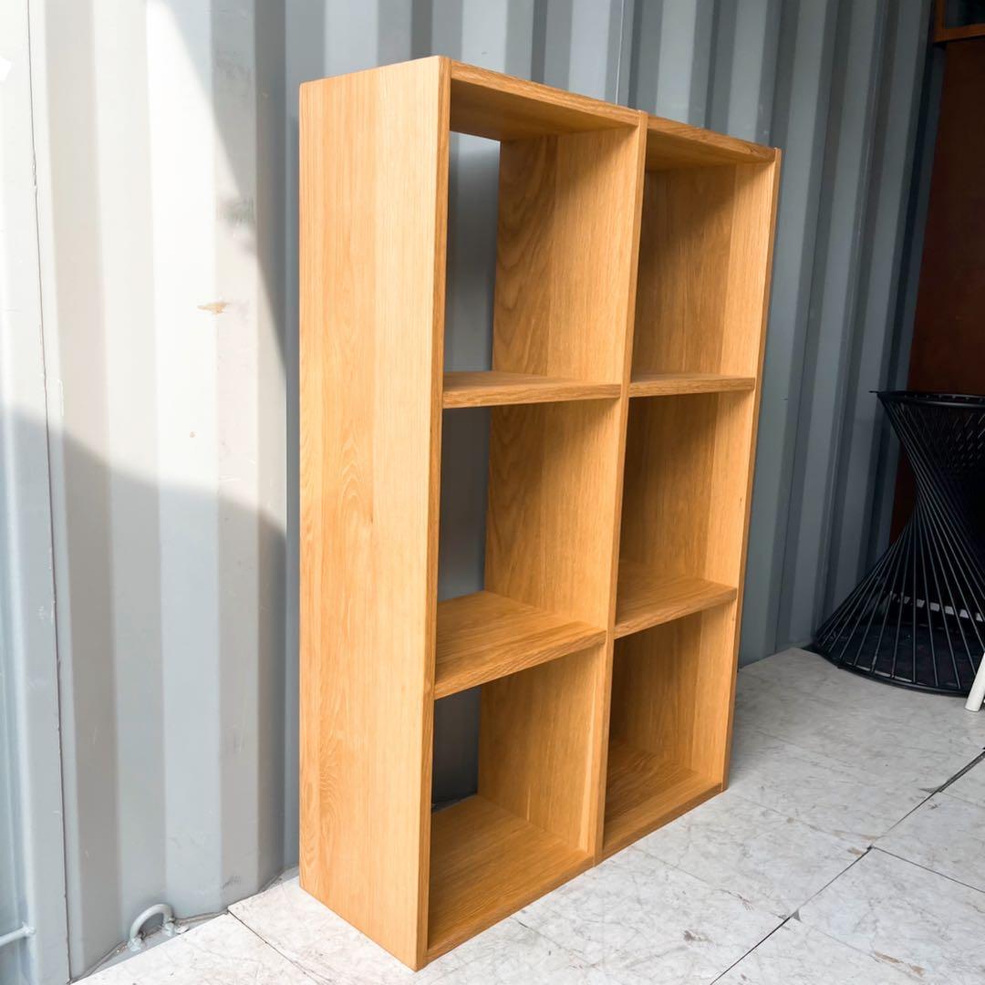 取付無料！無印良品 オーク材 スタッキングシェルフ 北欧風オープンラック✨