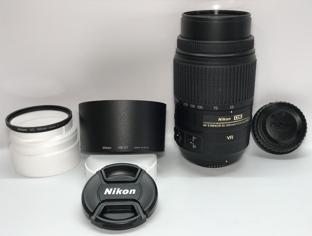 レンズ(ズーム) NikonAF-SDXNIKKOR 55-300mm F4.5-5.6GEDVR