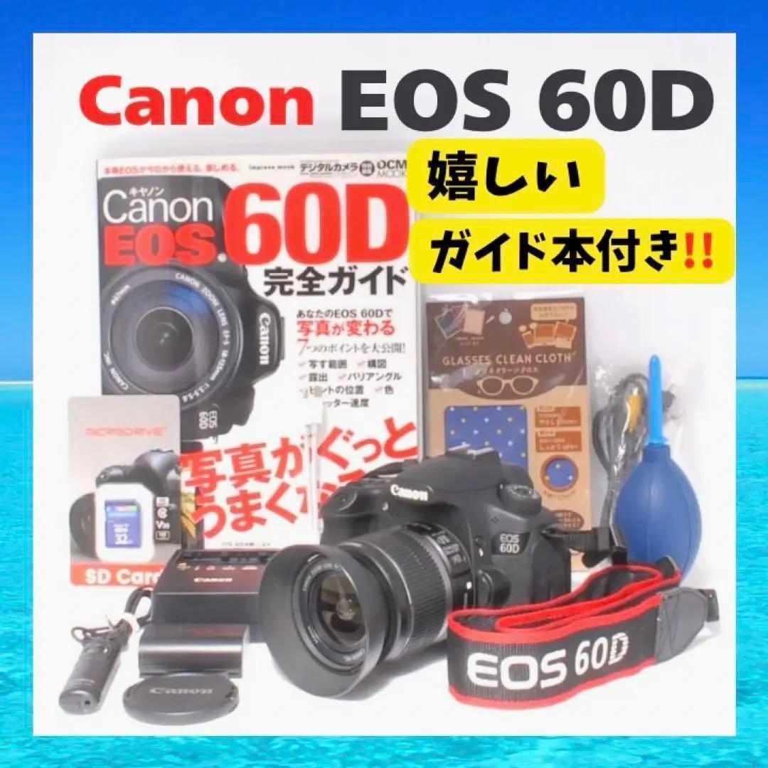 ショット数少ない4526回⭐️美品⭐️付属品充実⭐️Canon EOS 60D