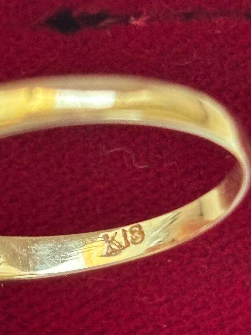 K18 真珠 パールリング 18金 ゴールド 冠婚葬祭 フォーマル