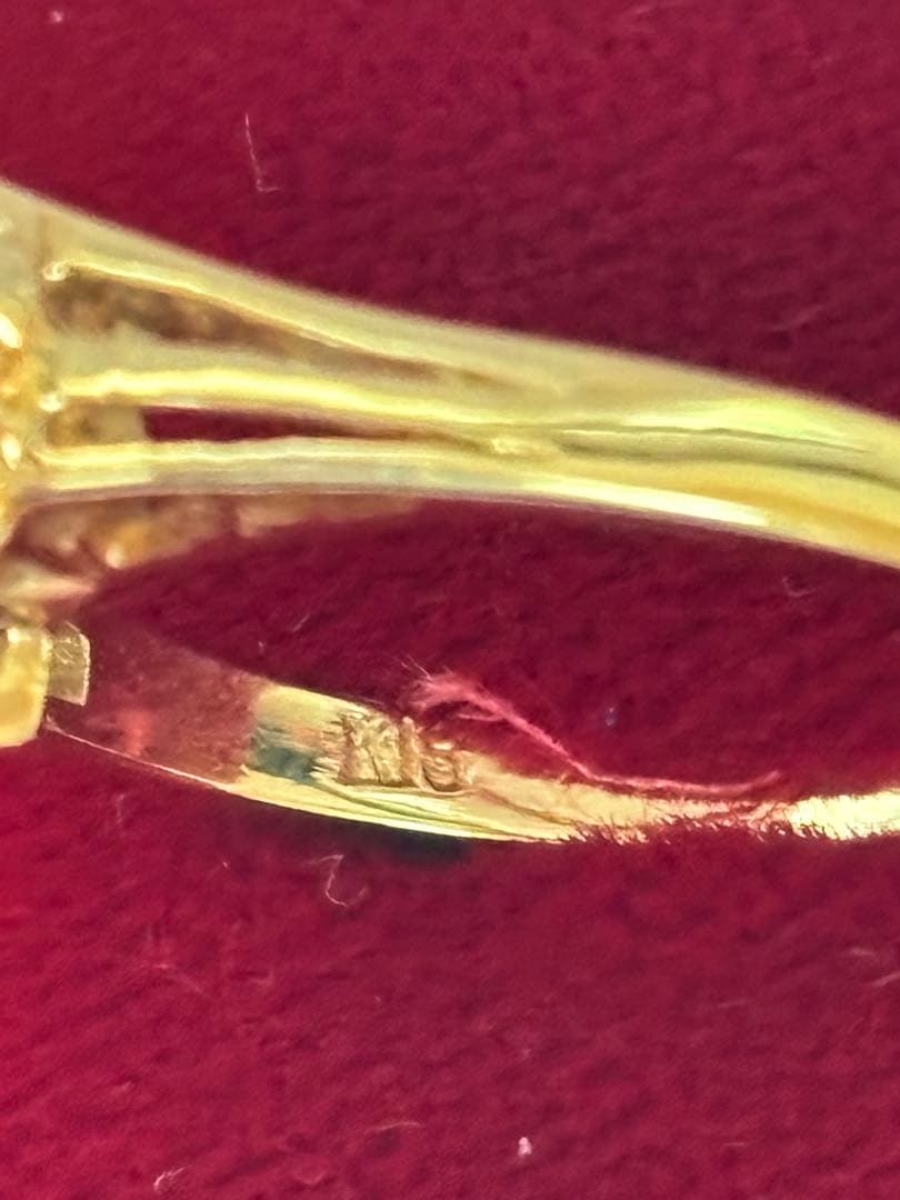 K18 真珠 パールリング 18金 ゴールド 冠婚葬祭 フォーマル