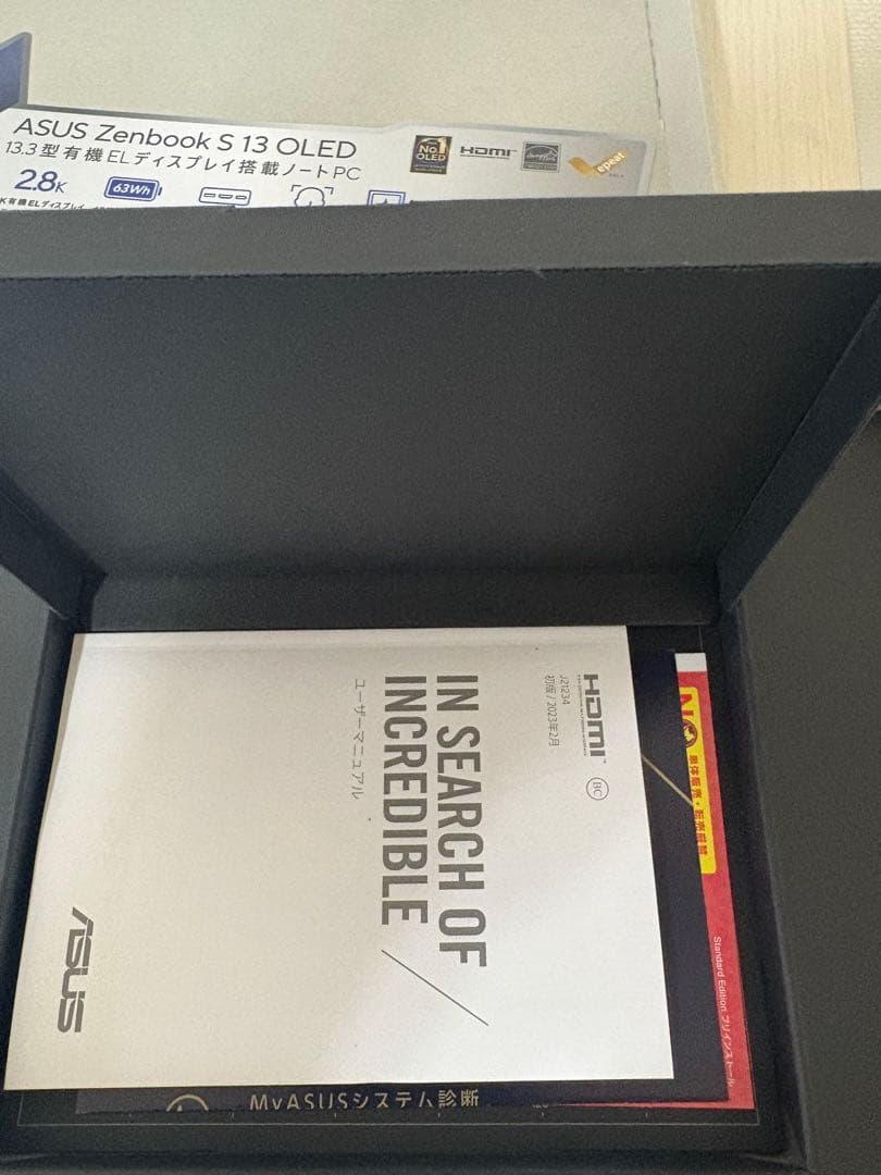 Windowsノート本体 ASUS Zenbook s13 OLED