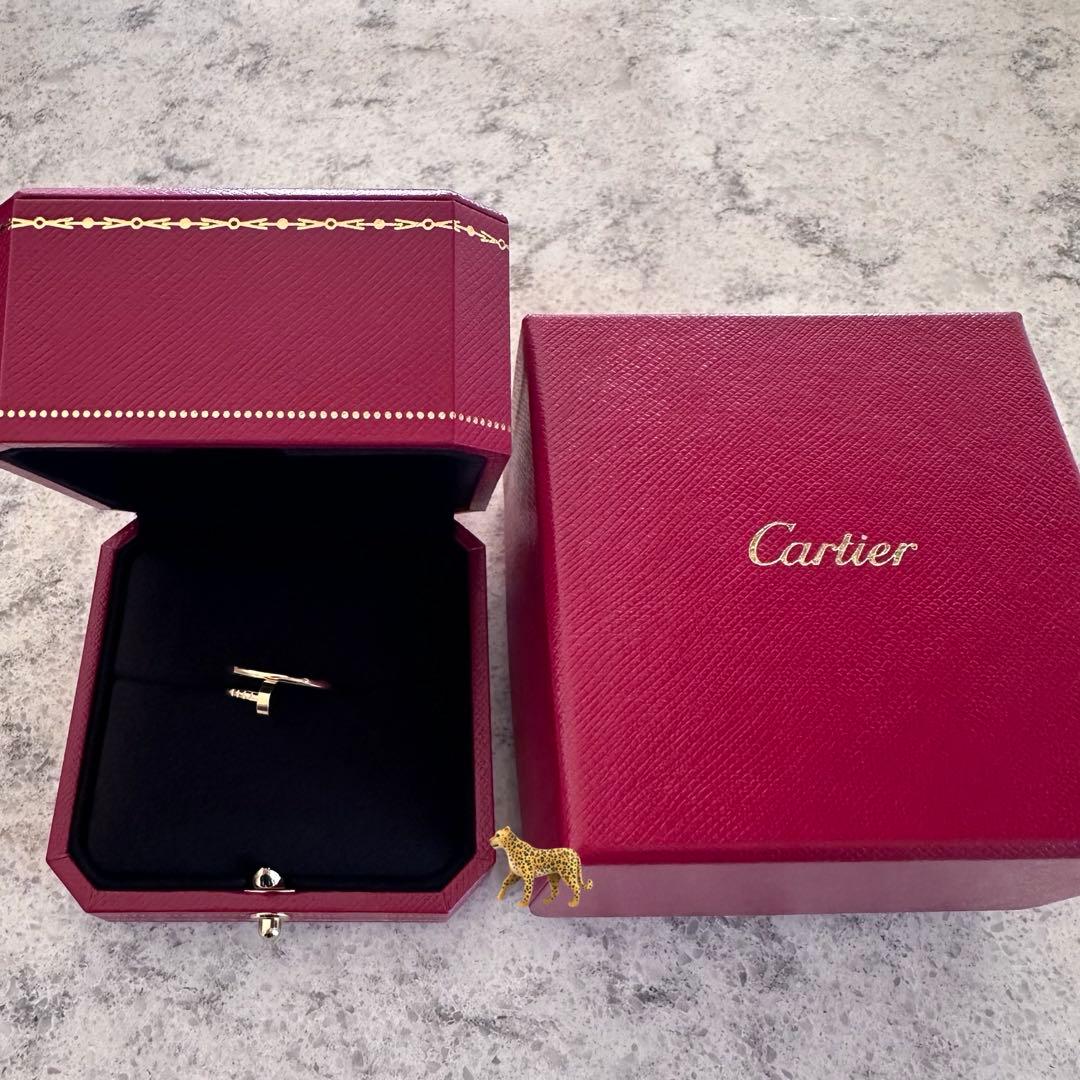 Cartier ジュストアンクルリングスモールイエローゴールド
