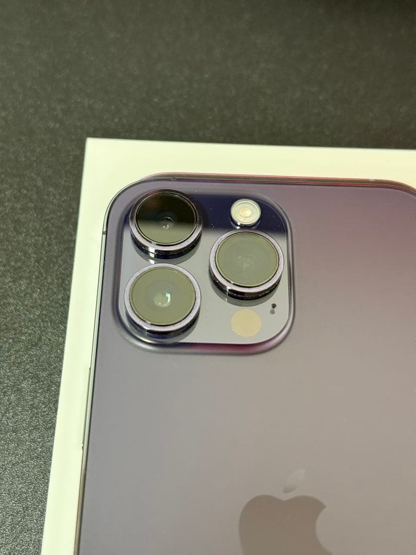 Apple iPhone 14 Pro Max 256GBディープパープル箱あり