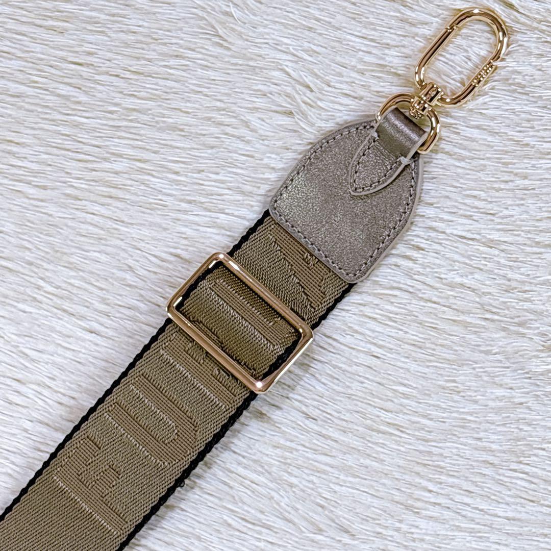 ✨極美品✨フルラ FURLA ロゴ入りショルダーベルト ゴールド金具