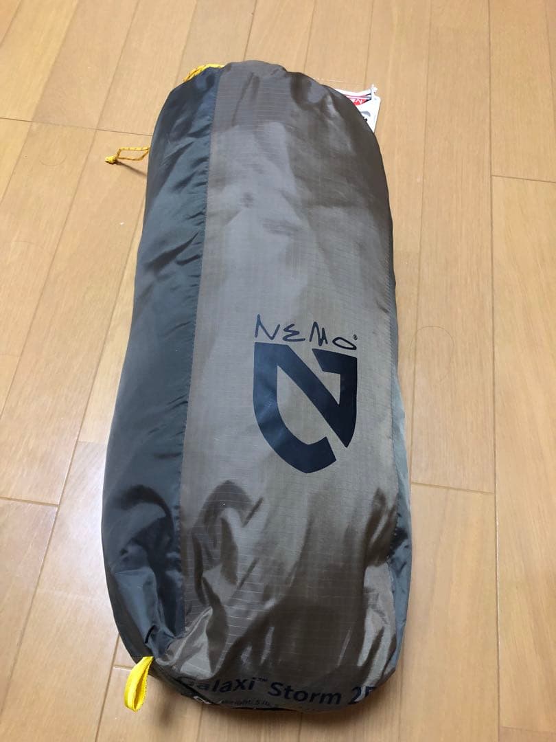 D*D様 NEMO GALAXI STORM 2P テント　純正グランドシート付