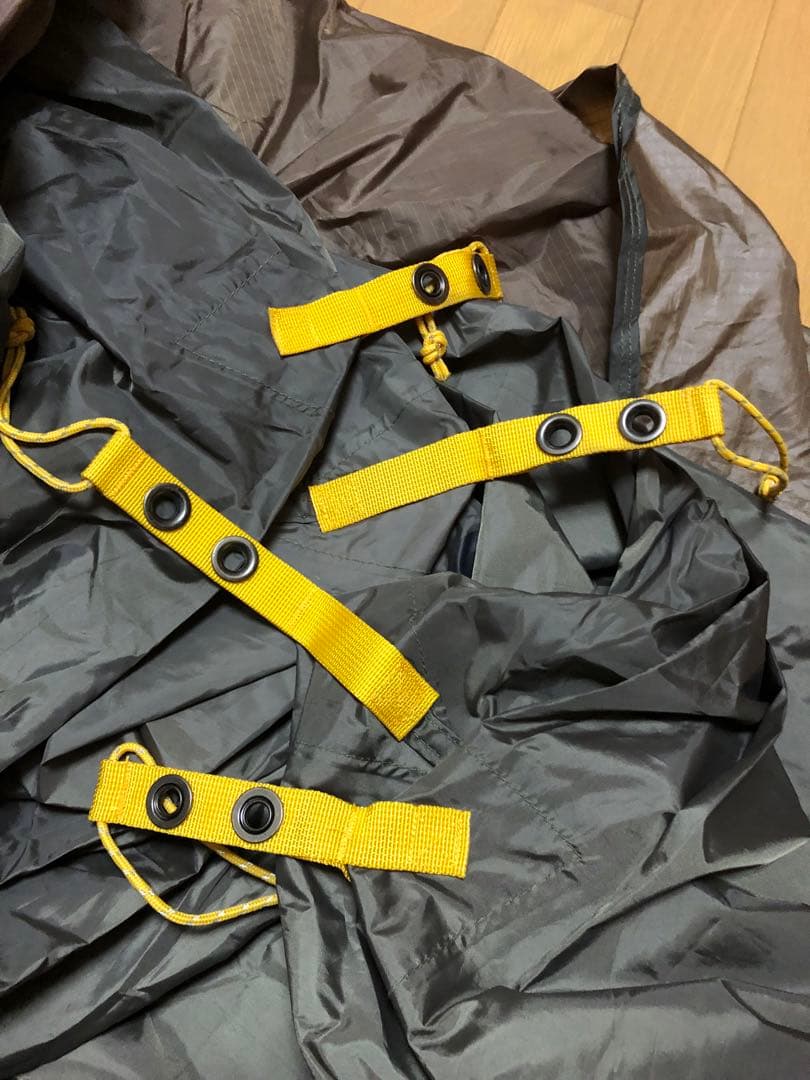 D*D様 NEMO GALAXI STORM 2P テント　純正グランドシート付