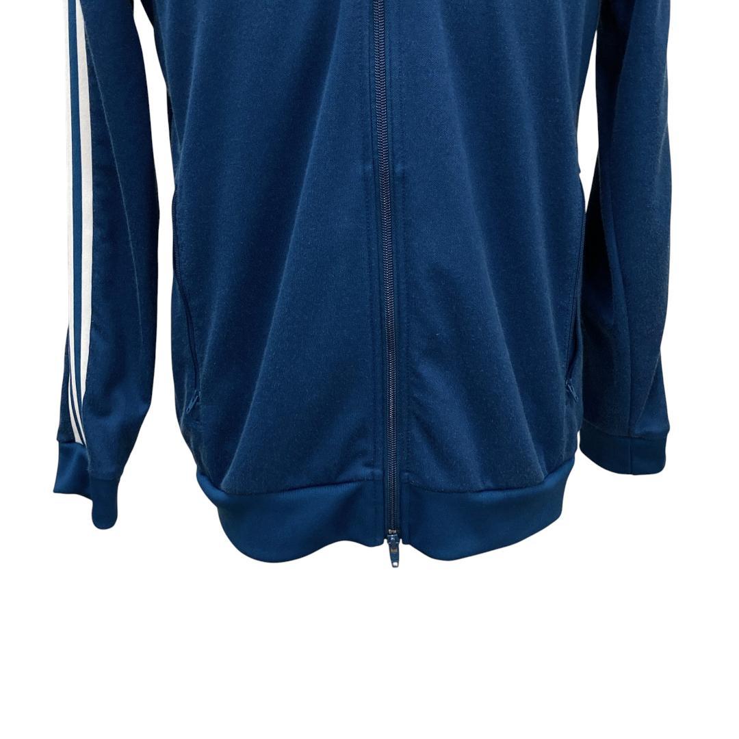 adidas アディダス トラックジャケット　ブルー 長袖 ジャージ M