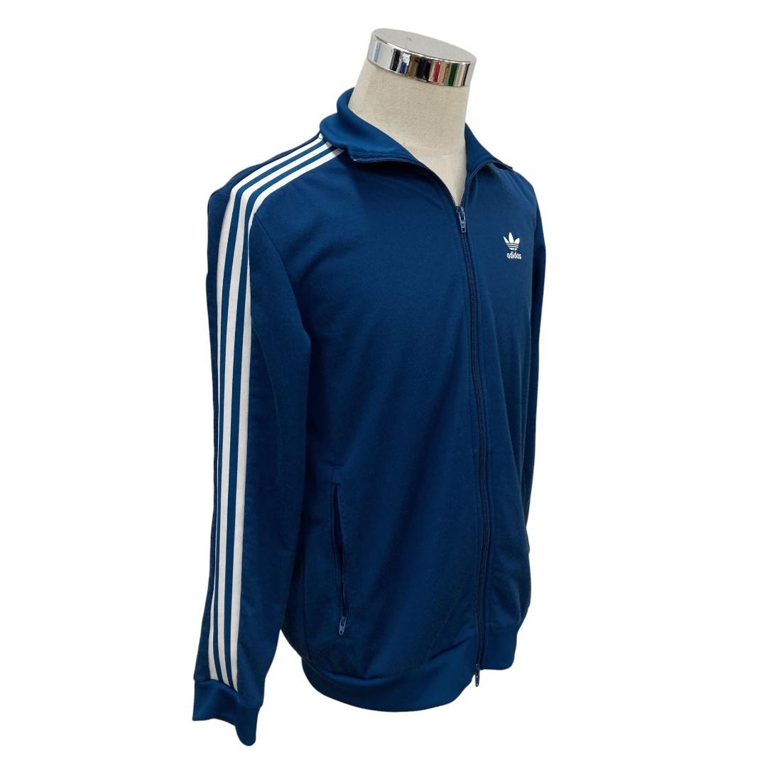 adidas アディダス トラックジャケット　ブルー 長袖 ジャージ M