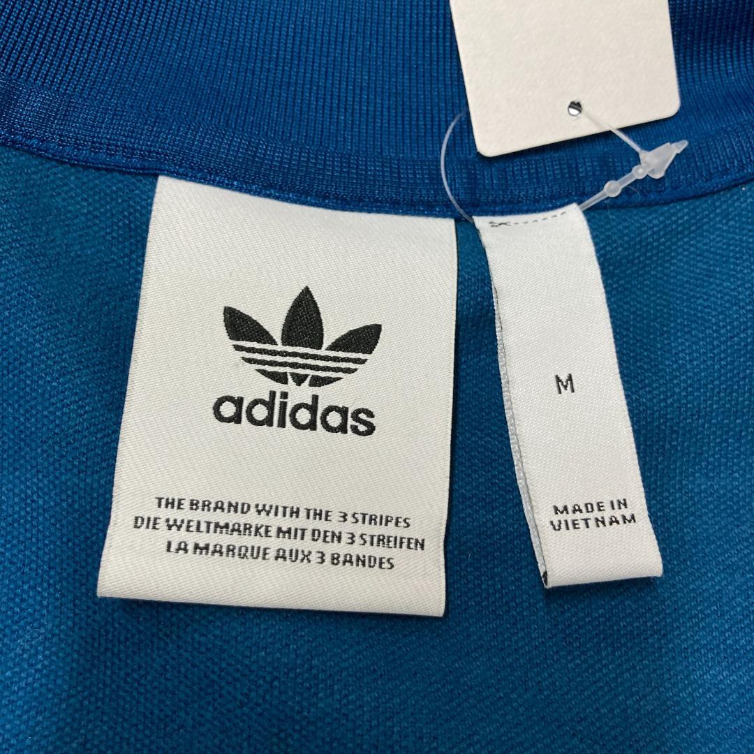 adidas アディダス トラックジャケット　ブルー 長袖 ジャージ M
