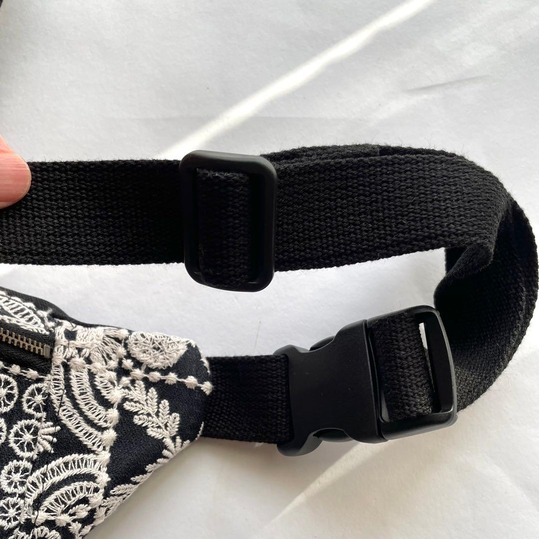 ミナペルホネン　フォレストタイル　ハンドメイドボディバッグ