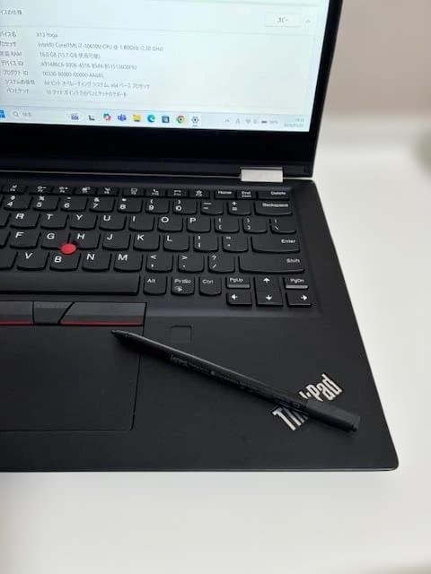 Lenovo ノートパソコン ThinkPad X13 Yoga Gen1 美品