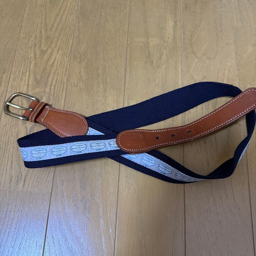 あいいろさん専用　Boat House 総柄ロゴ　ベルト２本セット