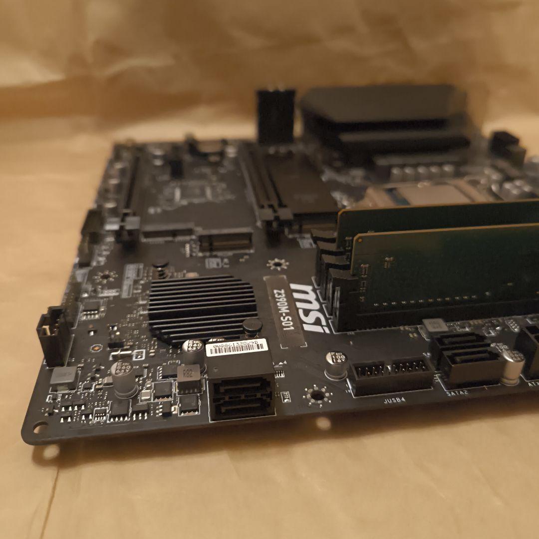 MSI Z390M+I7-9700K+16G+256GB OS付き バラ売り可