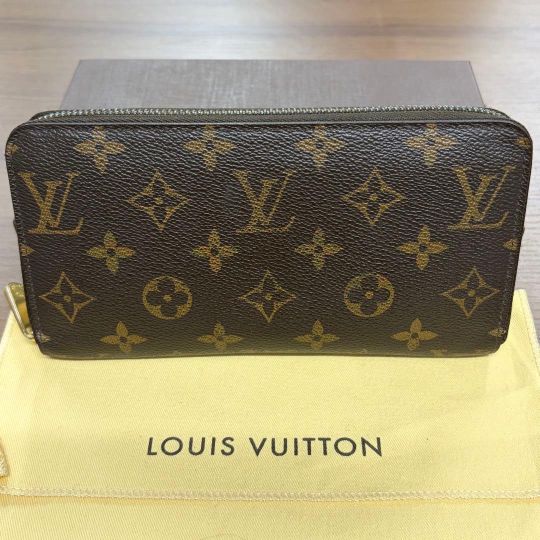 超美品‼️ 現行　ルイヴィトン　モノグラム　財布　長財布　ジッピーウォレット