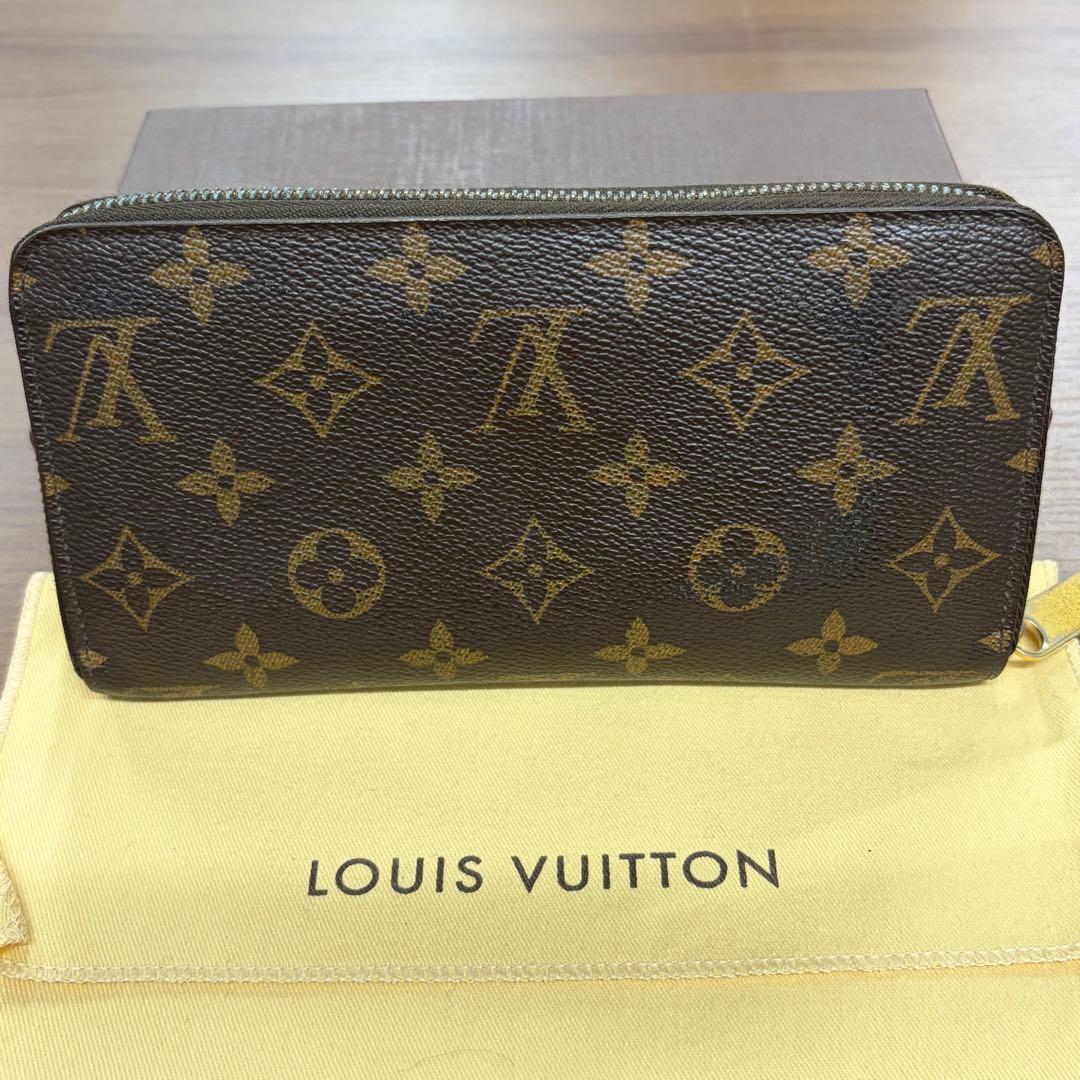超美品‼️ 現行　ルイヴィトン　モノグラム　財布　長財布　ジッピーウォレット