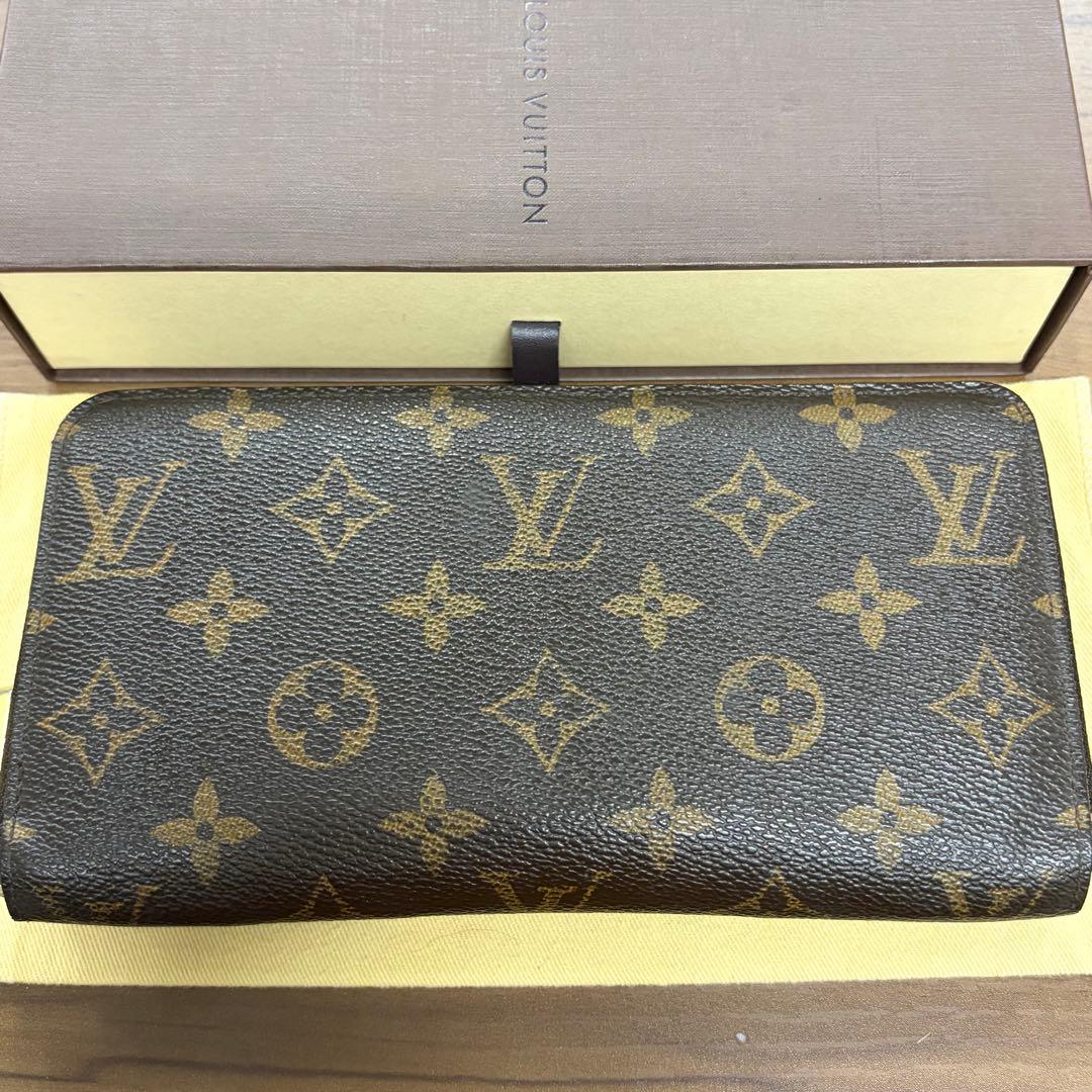 超美品‼️ 現行　ルイヴィトン　モノグラム　財布　長財布　ジッピーウォレット