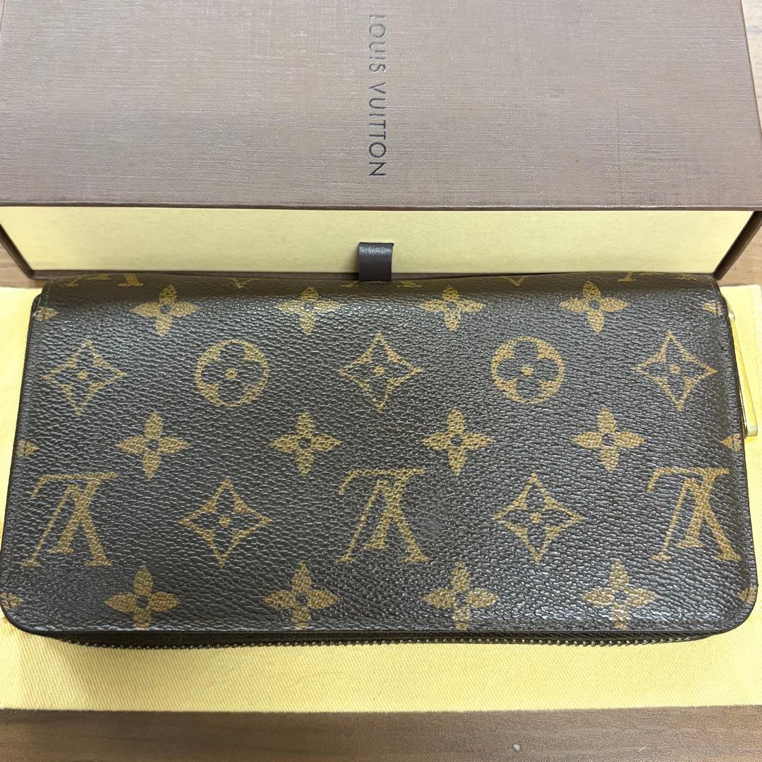 超美品‼️ 現行　ルイヴィトン　モノグラム　財布　長財布　ジッピーウォレット