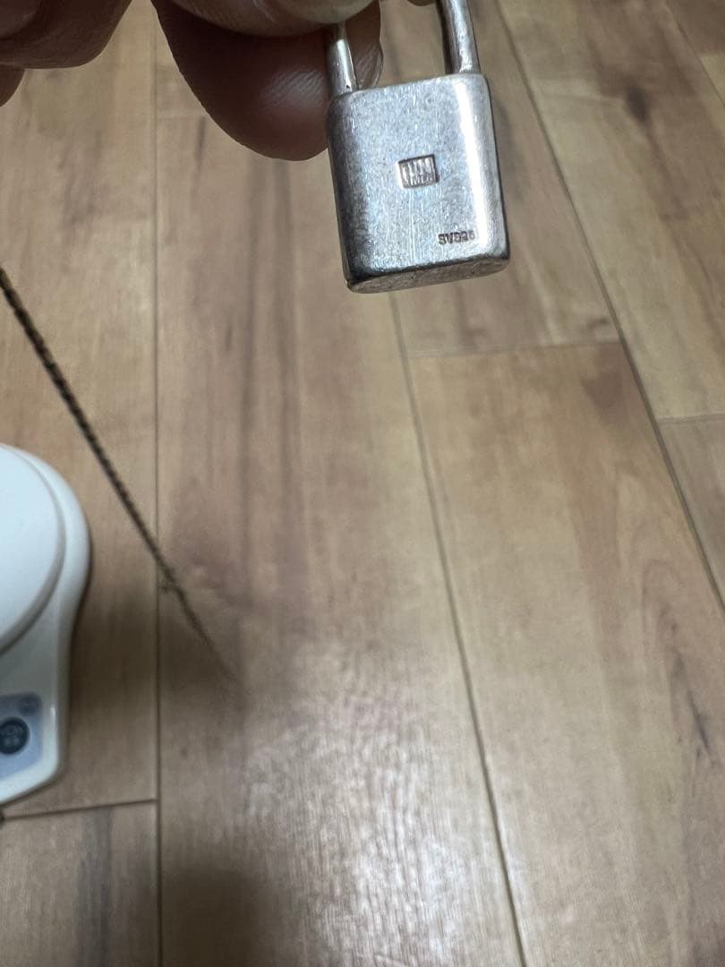 シルバー 925ネックレスとリングセット