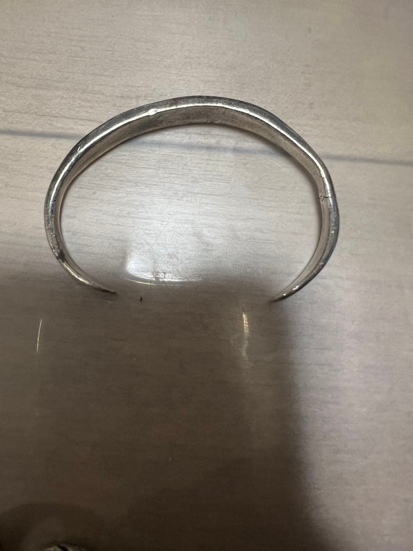 シルバー 925ネックレスとリングセット