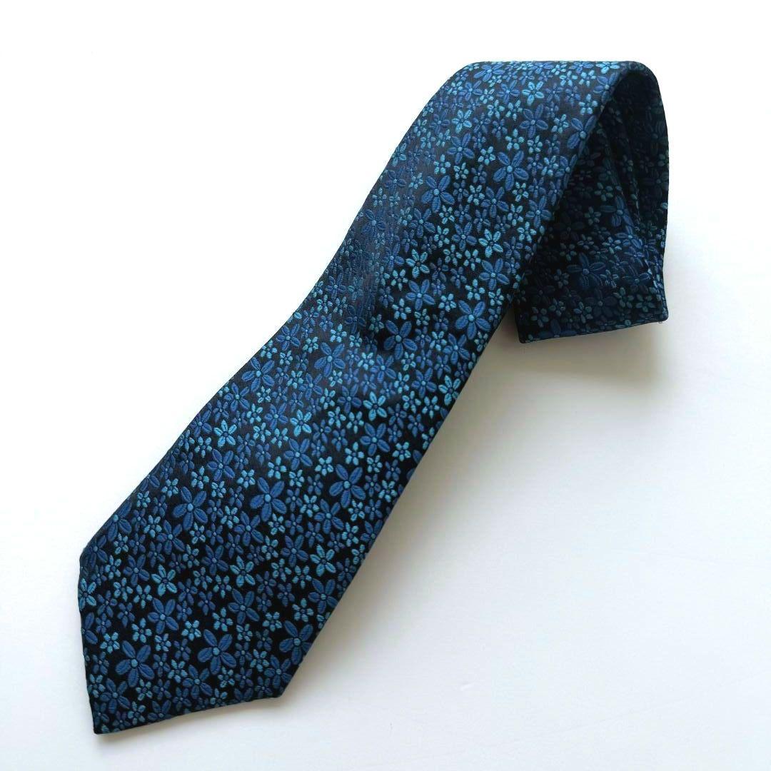 【極美品】コムデギャルソン オムドゥ HOMMEDEUX ネクタイ 花柄 シャツ