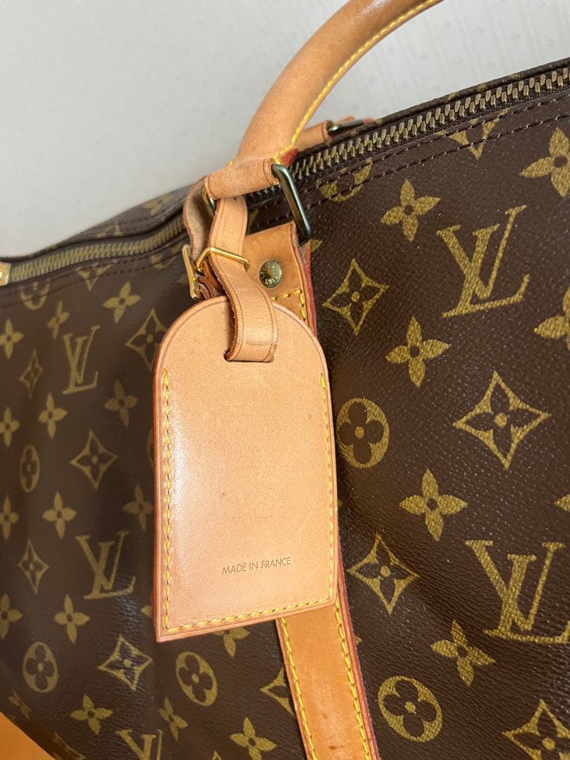 ルイヴィトン ボストンバッグ キーポル55 モノグラム 鍵付 ストラップ付
