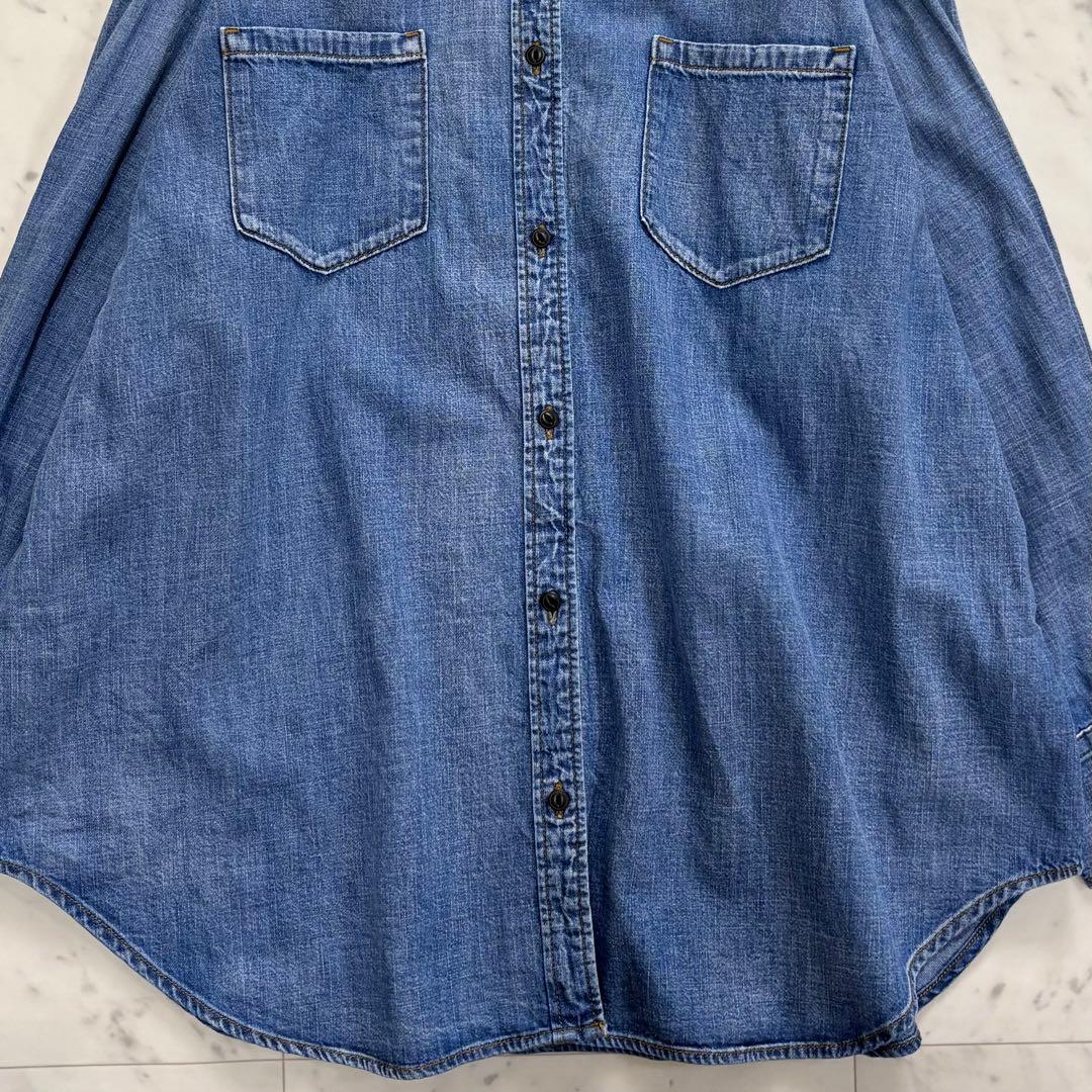 美品✨ジャーナルスタンダード　ライトオンスデニムシャツ　ゆったり　2025AW