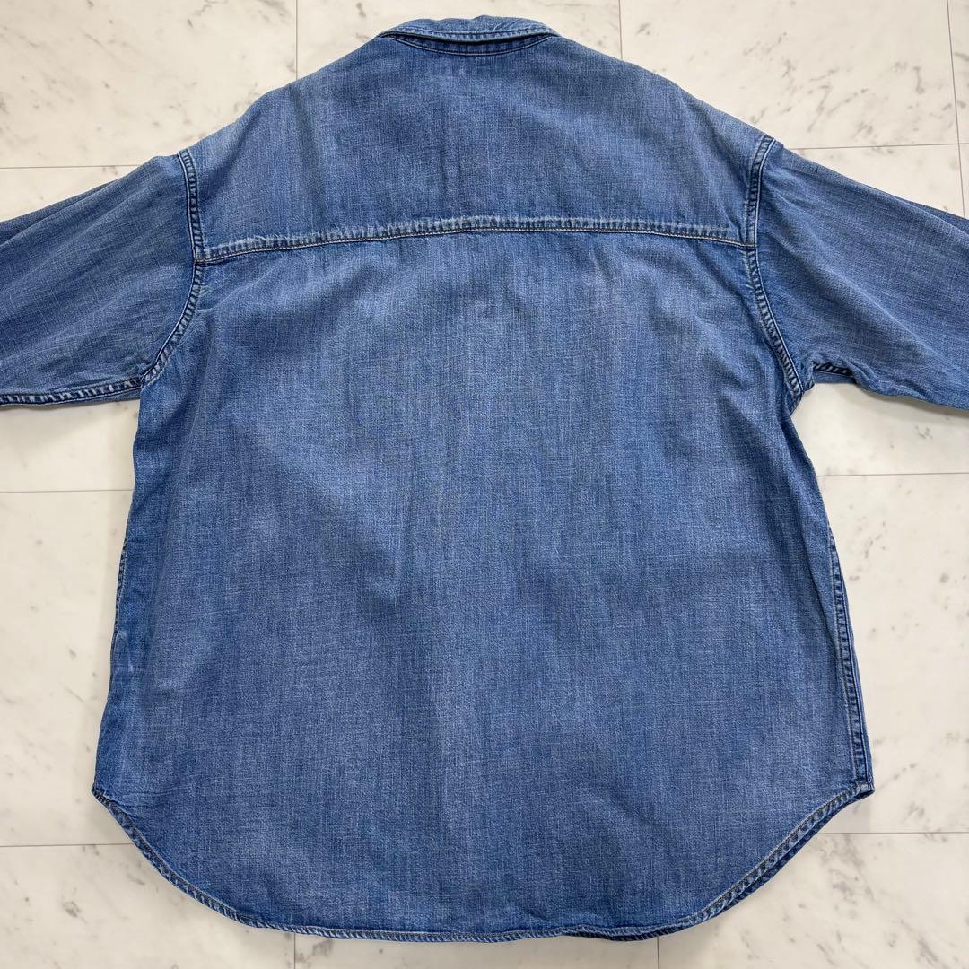 美品✨ジャーナルスタンダード　ライトオンスデニムシャツ　ゆったり　2025AW