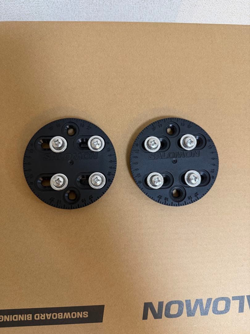 新品未使用 SALOMON DISTRICTブラックM 24-25バインディング