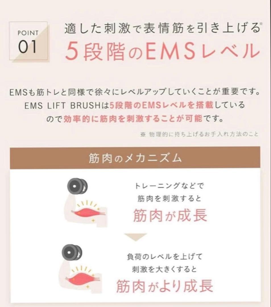 【新品未使用】サロニア SALONIA EMS リフトブラシ 美顔器