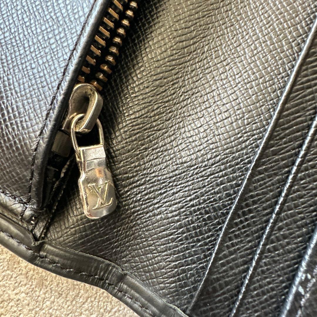 ルイヴィトン　エピ　 長財布 ブラック ポルトフォイユブラザ 黒