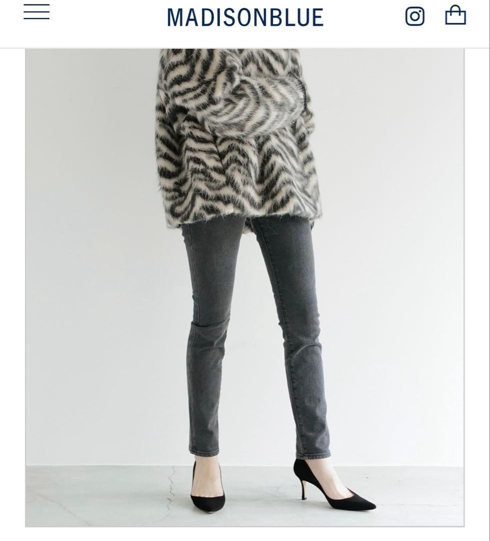 新品未使用MADISONBLUE ELASTIC NEEDLES デニムパンツ