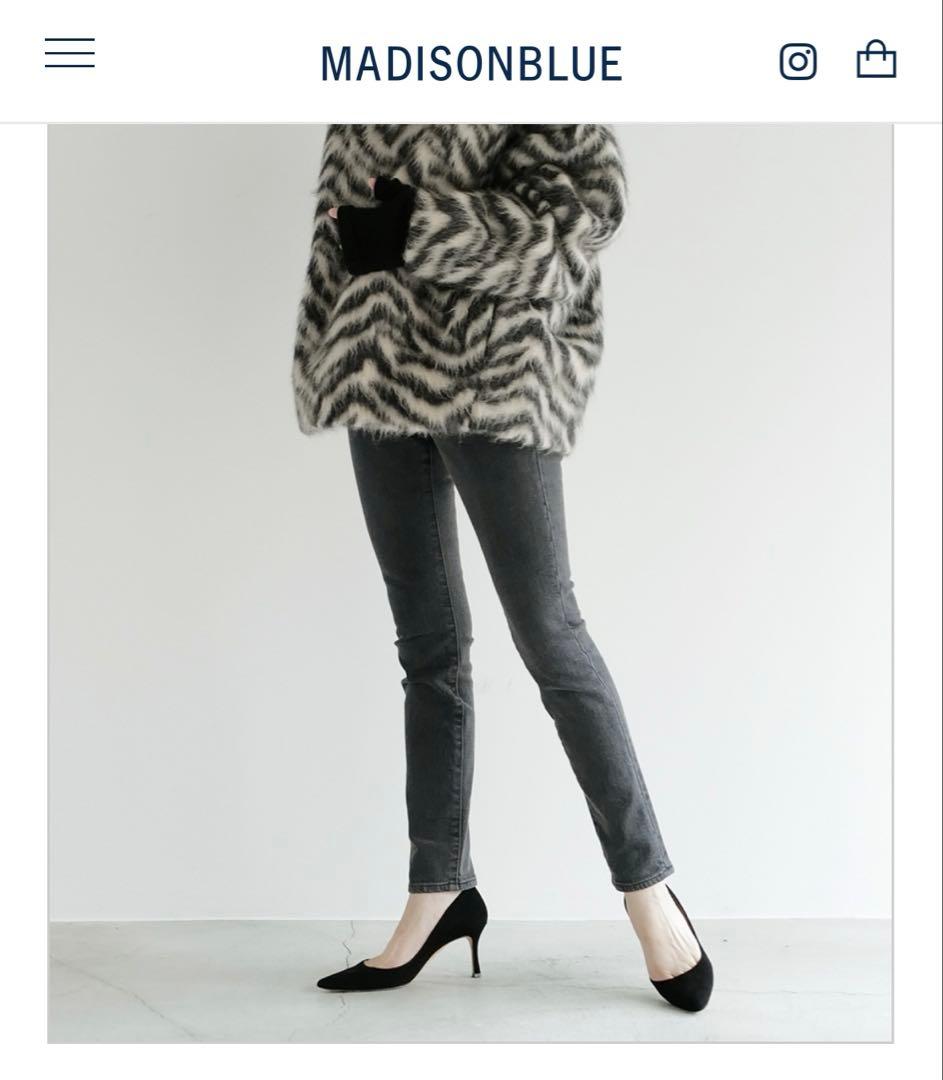 新品未使用MADISONBLUE ELASTIC NEEDLES デニムパンツ