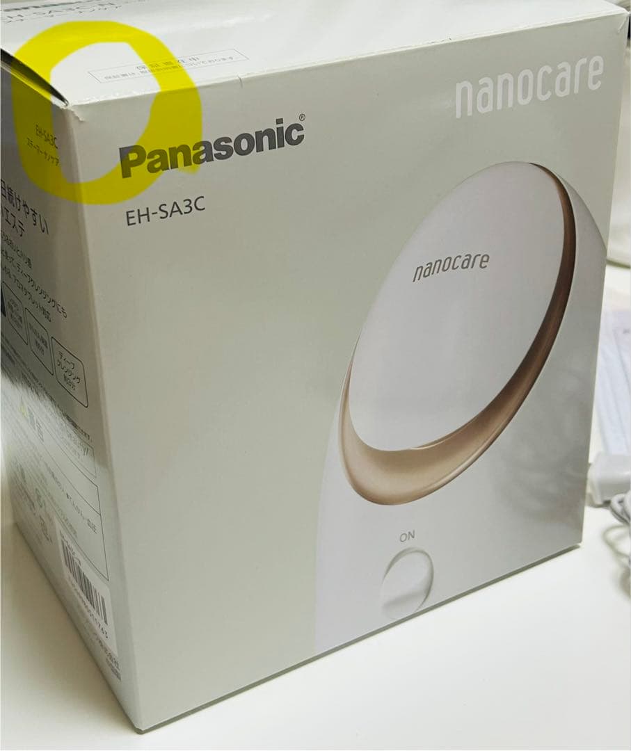 パナソニック スチーマー ナノケア コンパクトタイプ ゴールド調