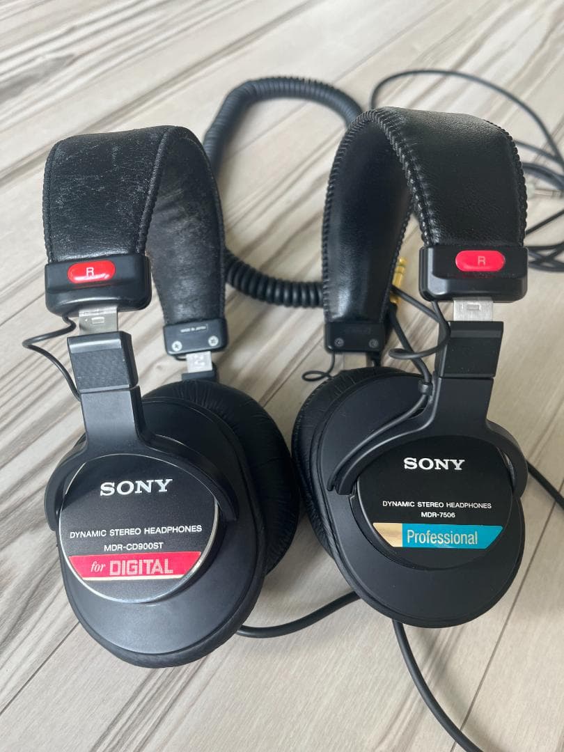 SONY ヘッドホン MDR-CD900ST / MDR-7506 2個セット